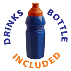 Blue Drinks Bottle included